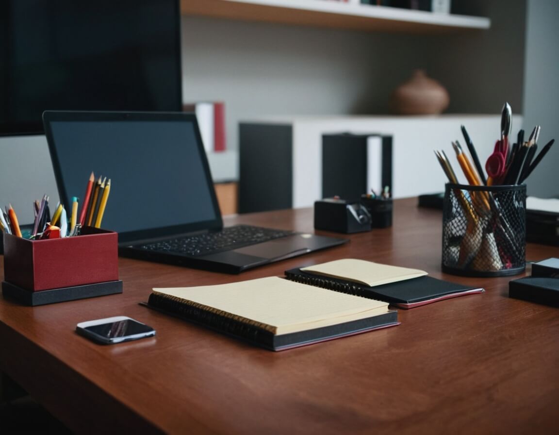 Desk Lamp with Adjustable Brightness